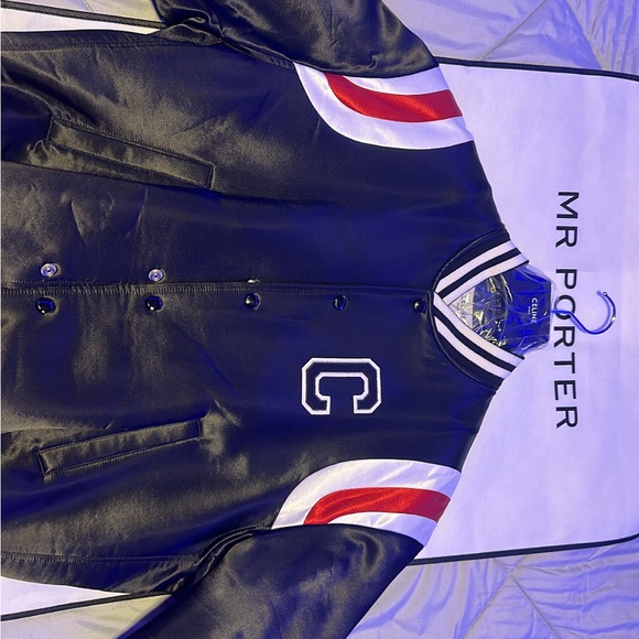 Celine bomber jacket in thick satin - Picture 7 of 7